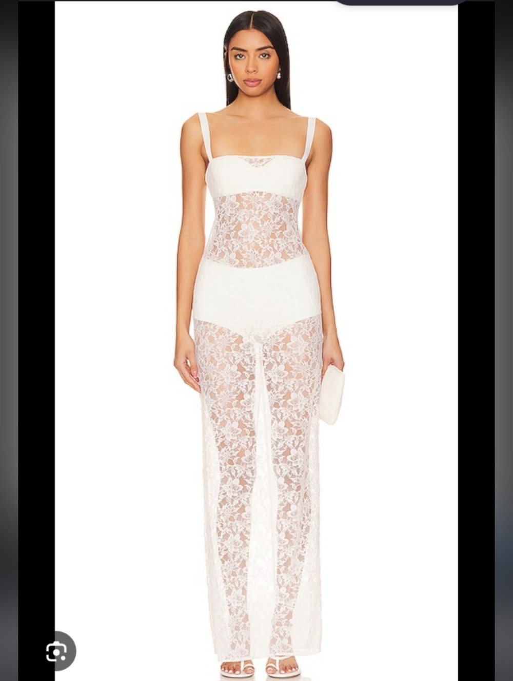 Lovers And Friends Gracia Sheer Lace Maxia Dress - Picture 2 of 6